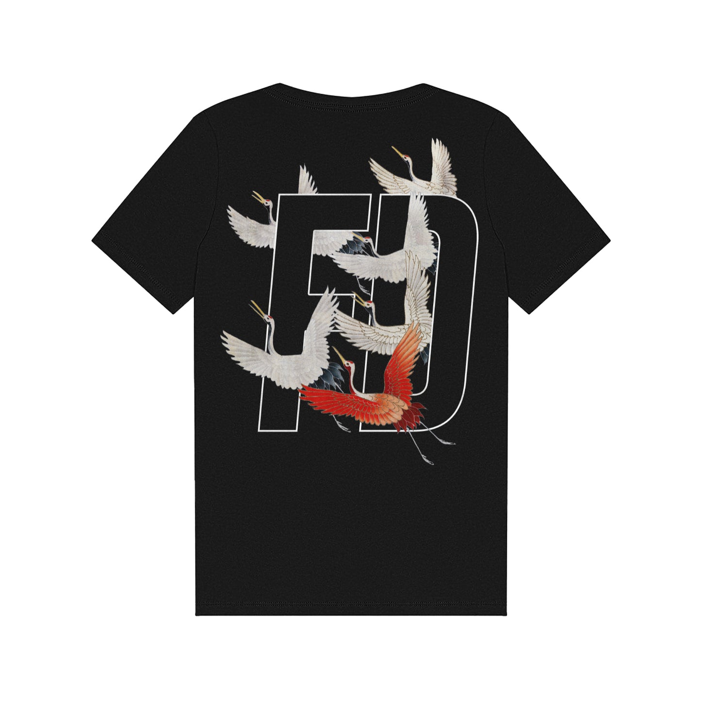 Cranes - Women's V-Neck Tee