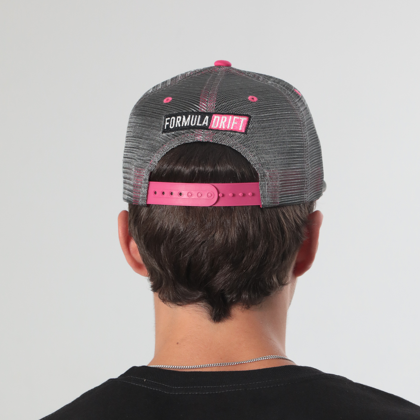 FD - Grey Mesh / Pink Snapback