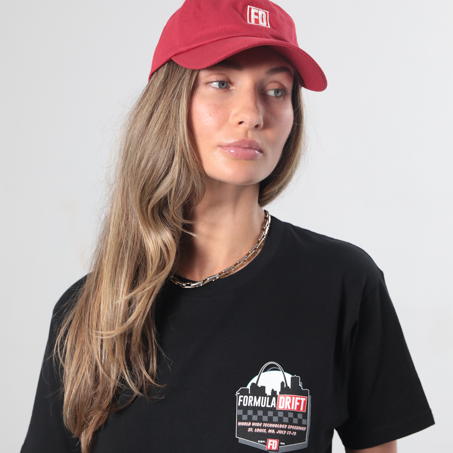 FD - Red Dad Cap