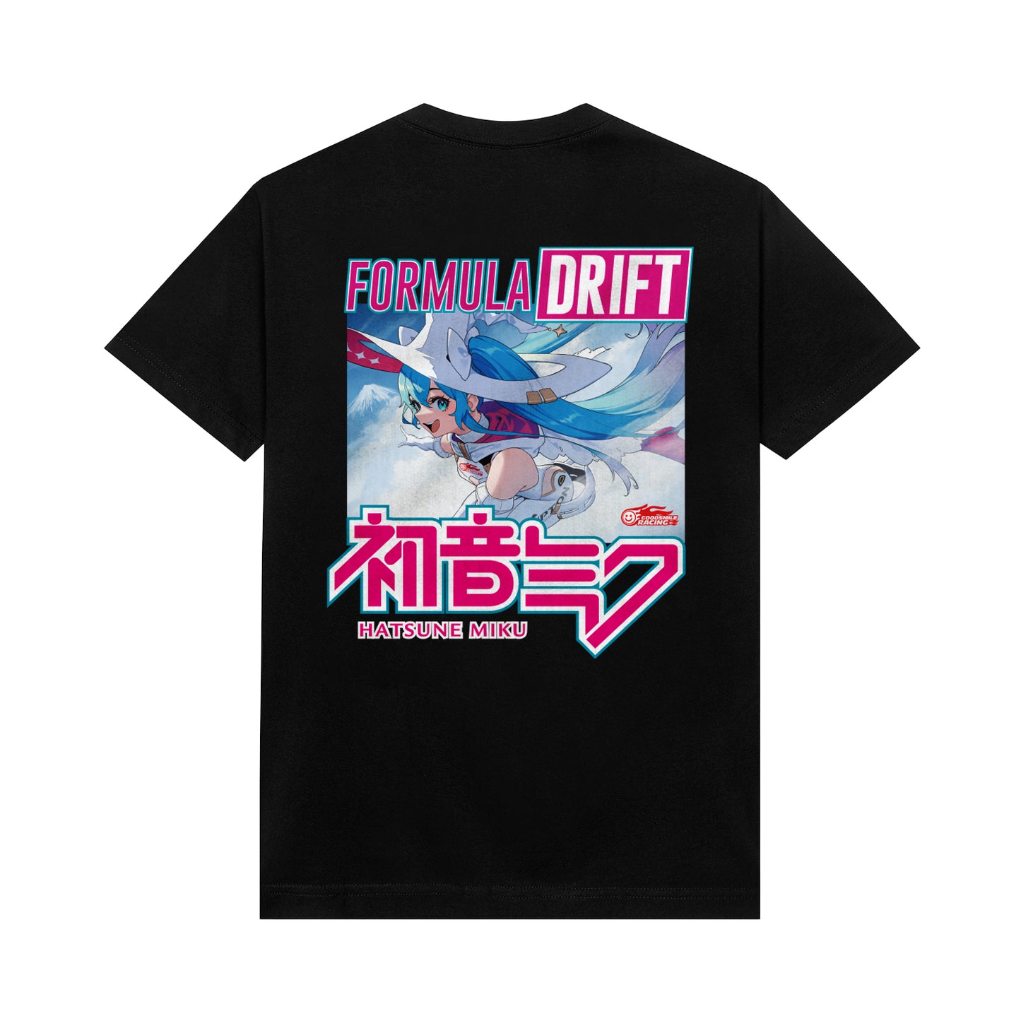 FD x GSR Kanji Black Tee