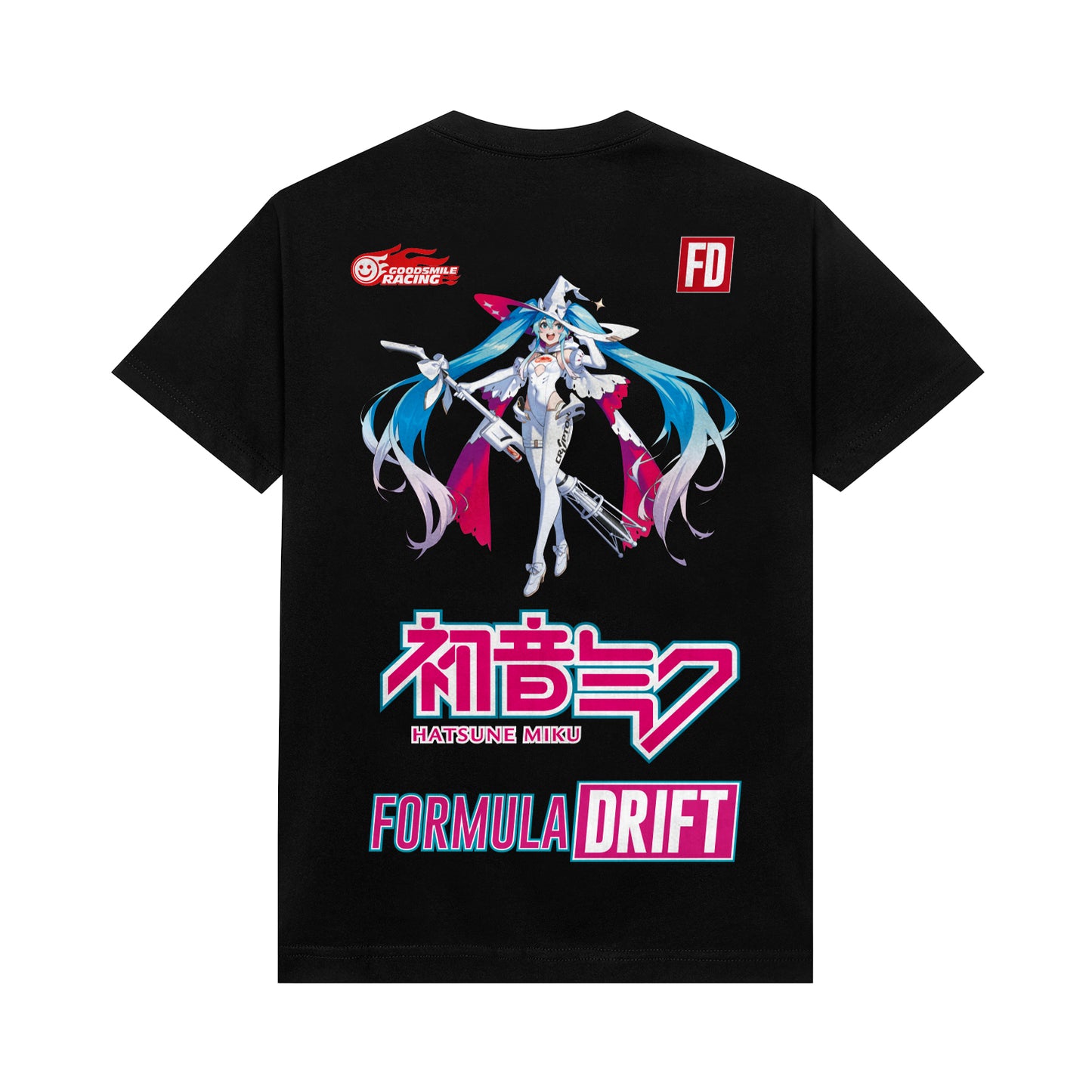 FD x GSR Logo Black Tee