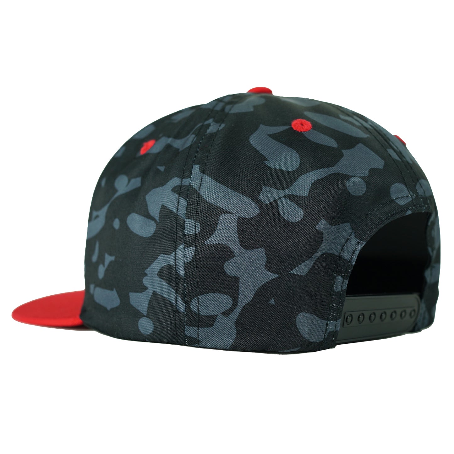 Formula Drift - Black Camo / Red Bill Snapback