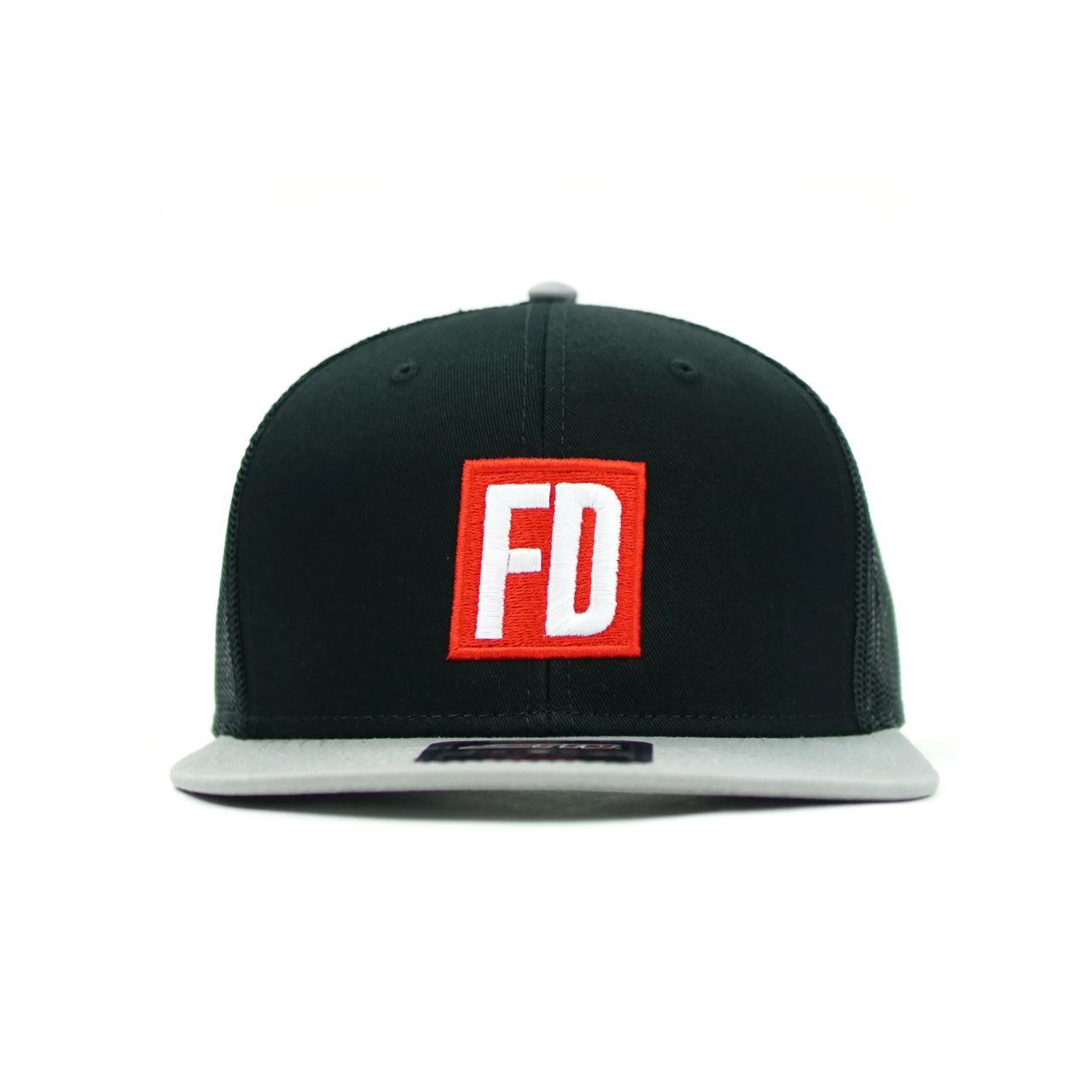 FD - Black Mesh / Grey Bill Snapback