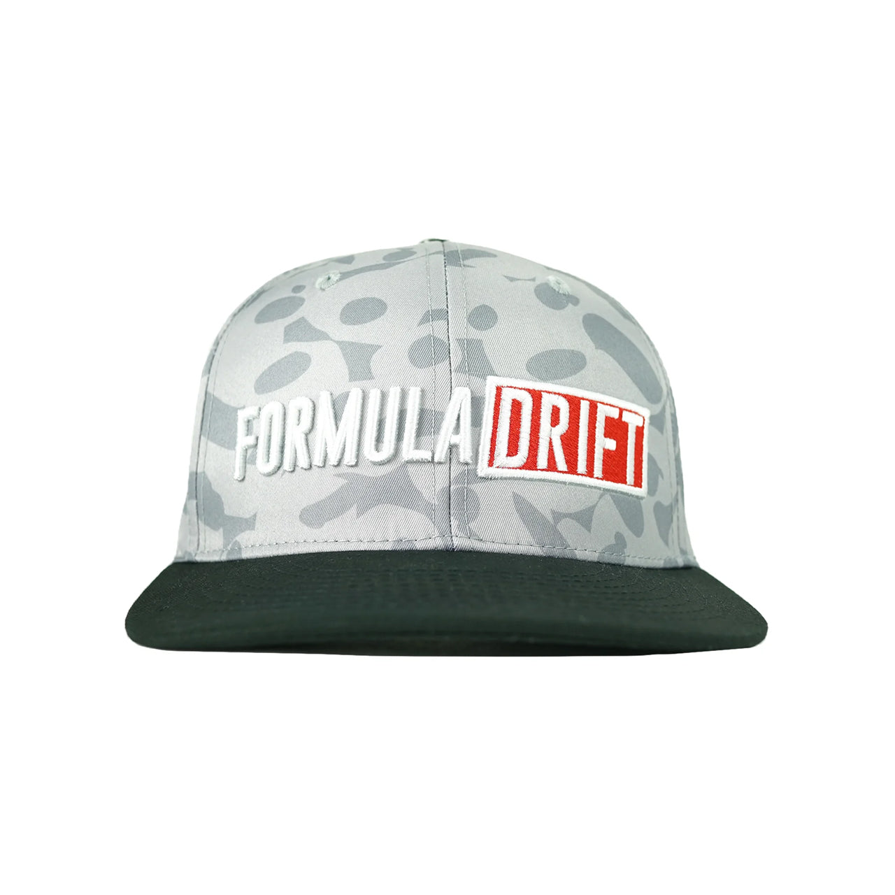 Formula Drift - Grey Camo / Black Bill Snapback