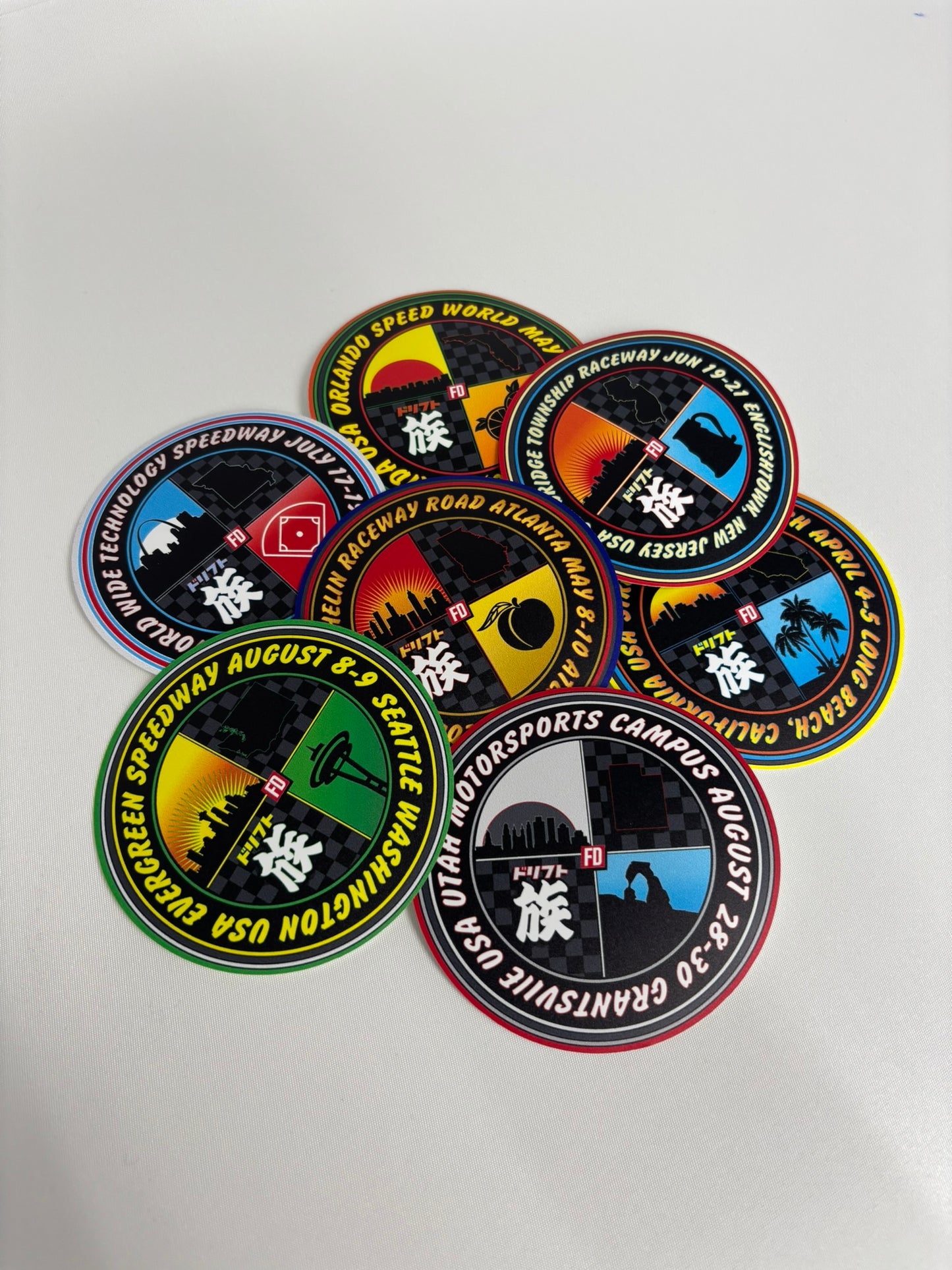 2025 The Streets of Long Beach Sticker - 4"