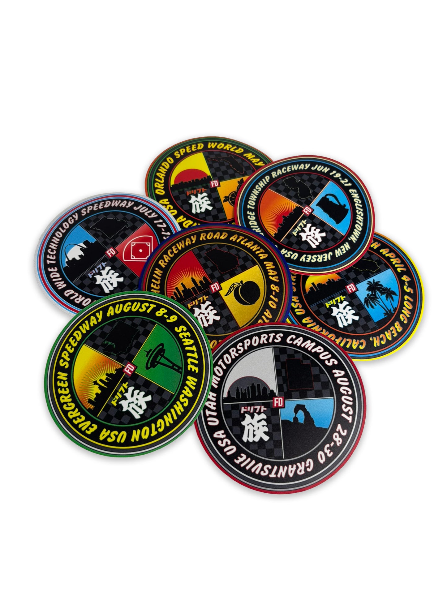 2025 Orlando - Scorched Sticker Rd. 3 - 4"