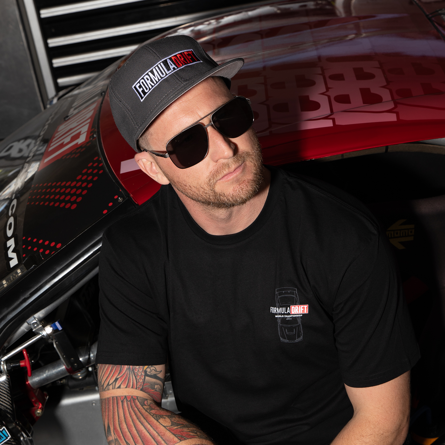 Formula Drift - Charcoal Grey Snapback