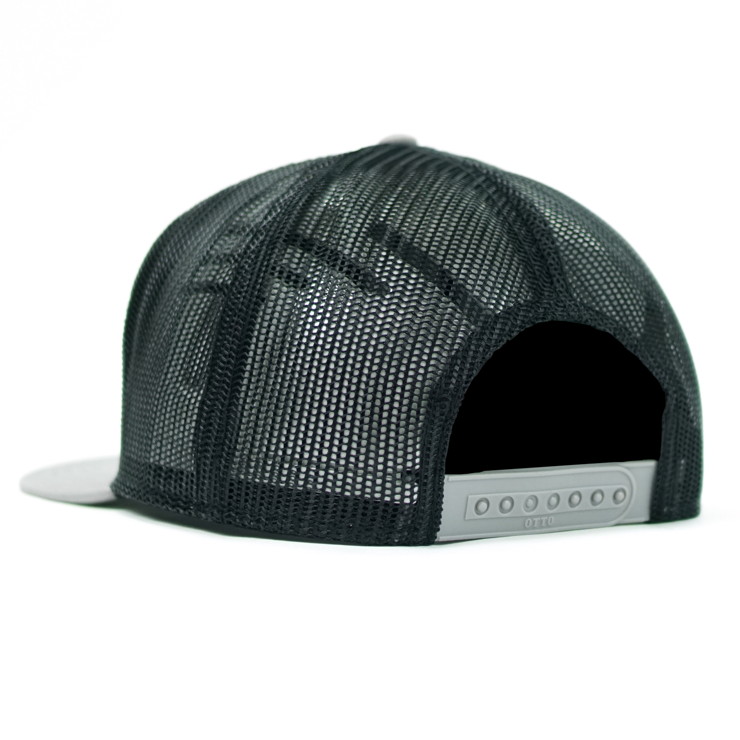 FD - Black Mesh / Grey Bill Snapback