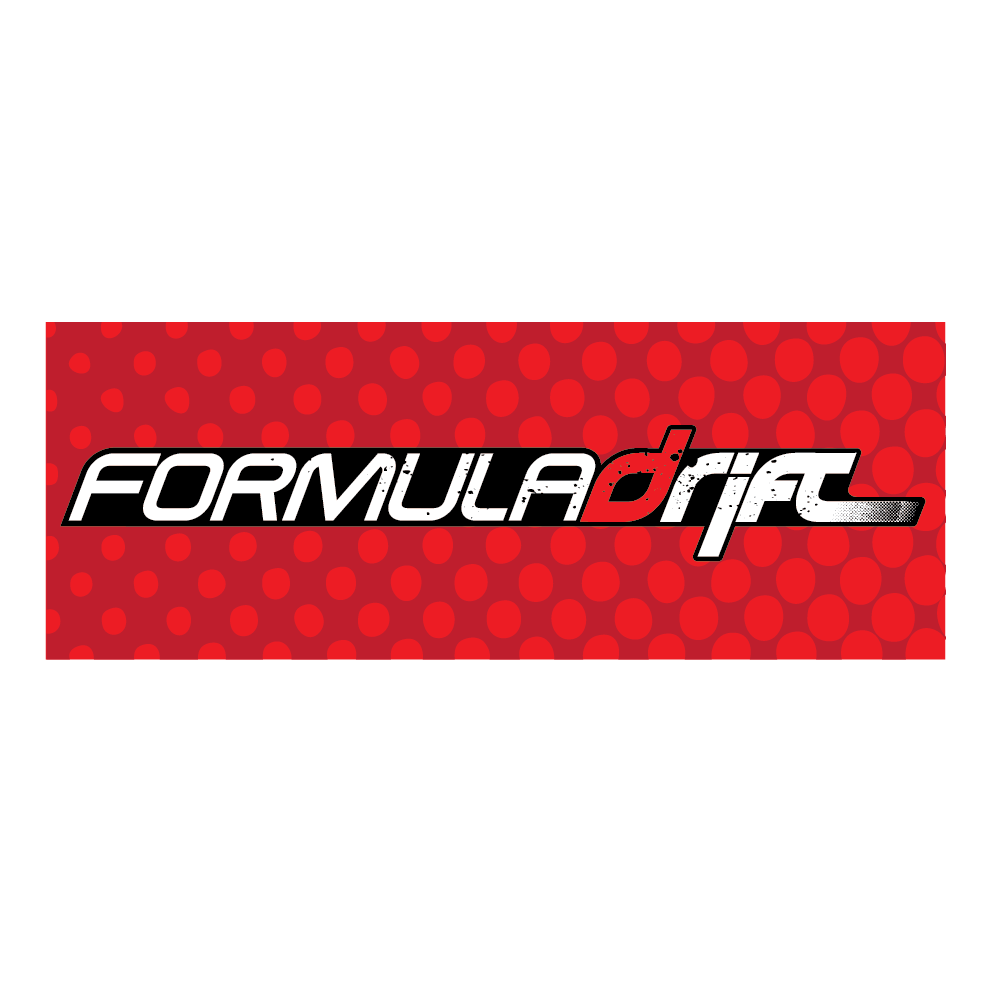 Formula Drift Sticker - Circles (Red)