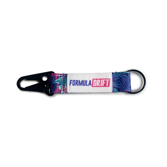 Formula Drift Key Clip - Floral