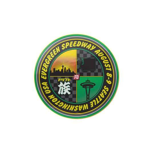 2025 Seattle - The Throwdown Sticker Rd. 6 - 4"