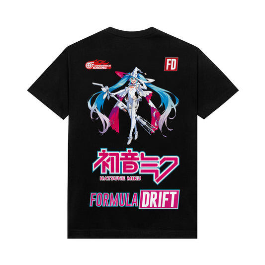 FD x GSR Logo Black Tee