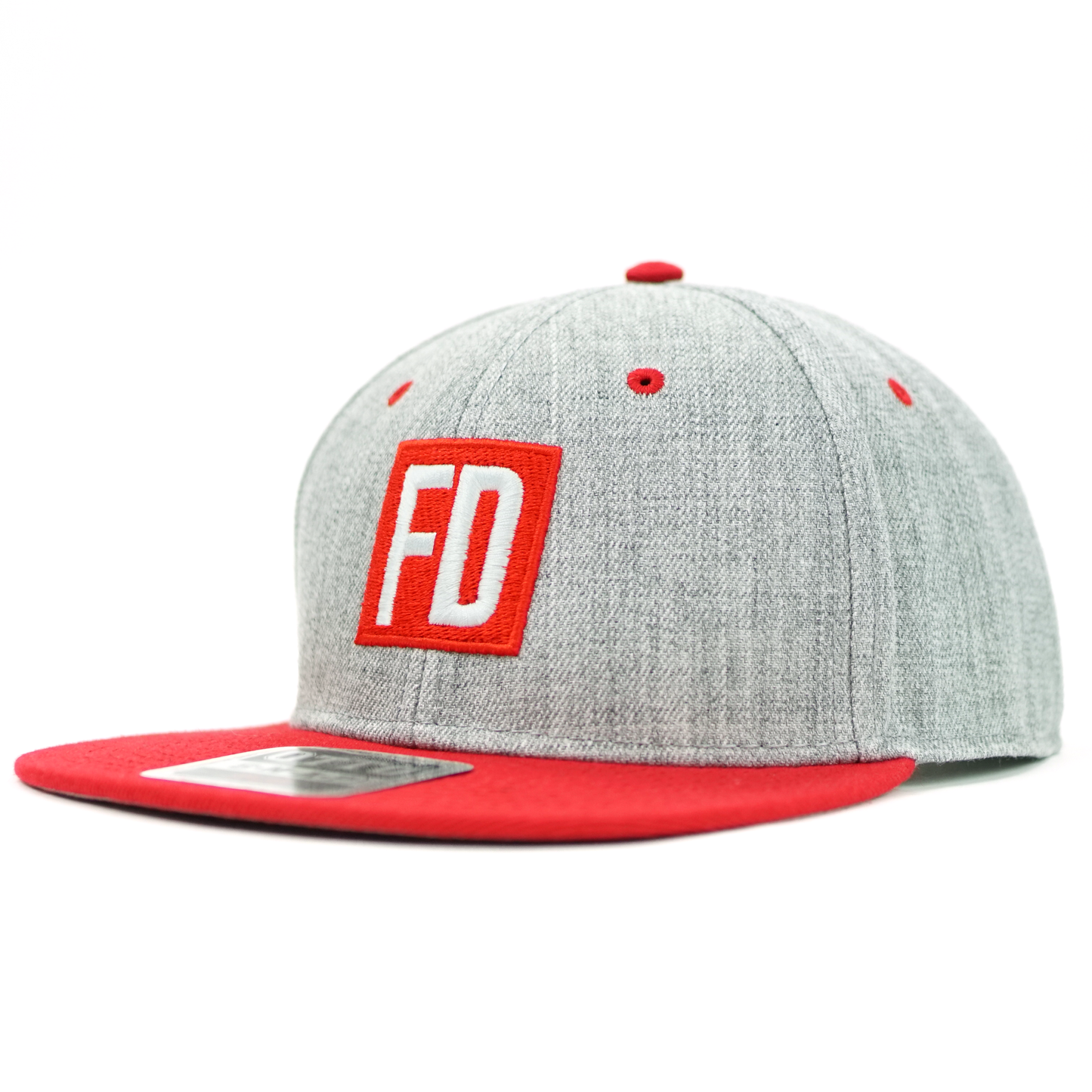 FD - Heather Grey / Red Bill