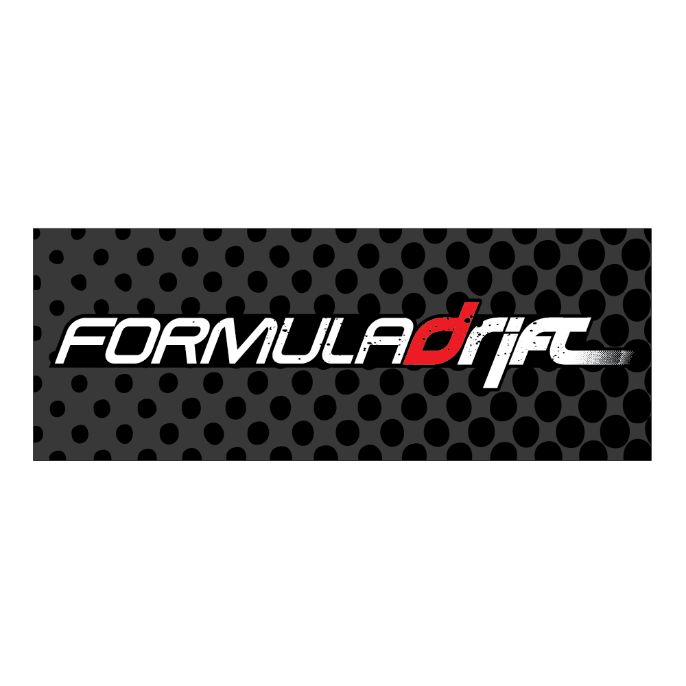 Formula Drift Sticker - Circles (Black)