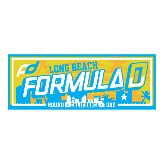 Formula Drift Sticker - City Tour (Round 1 - Long Beach)