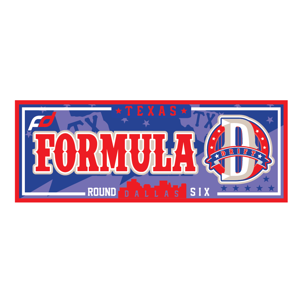 Formula Drift Sticker - City Tour (Round 6 - Texas)