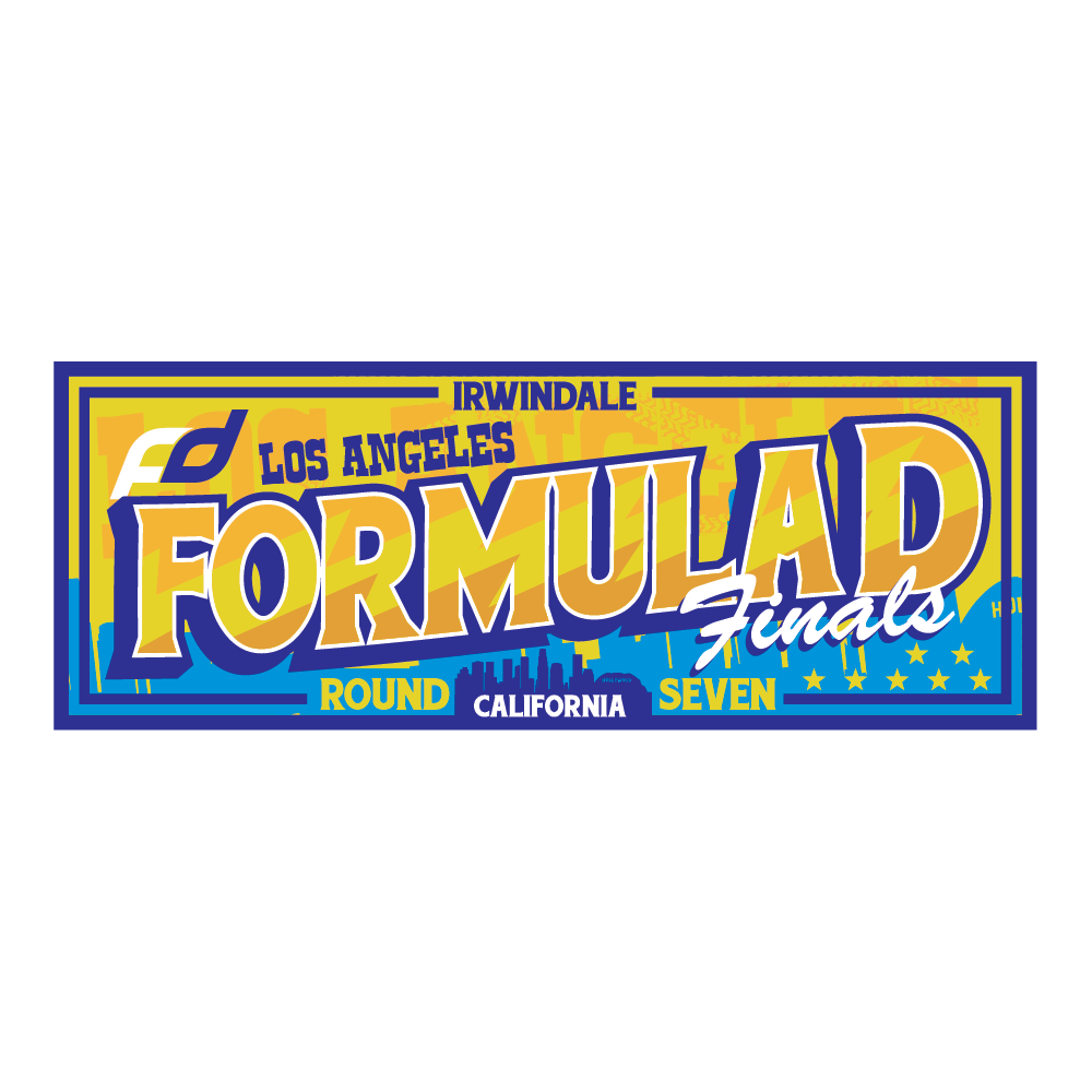 Formula Drift Sticker - City Tour (Round 7 - Irwindale)